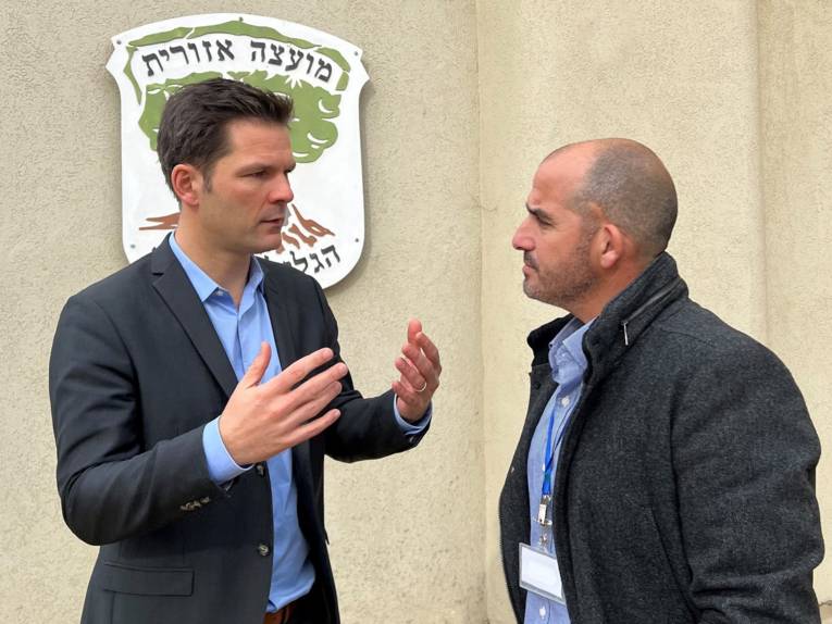 Im Gespräch: Steffen Krach und Nitzan Peleg
